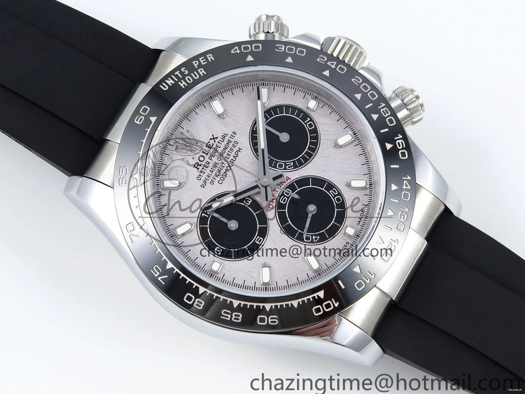 Daytona V3 Dial (Gain on Meteorite Best Strap SH4130 Weight) QF 116519 Edition 1:1 Oysterflex 0218